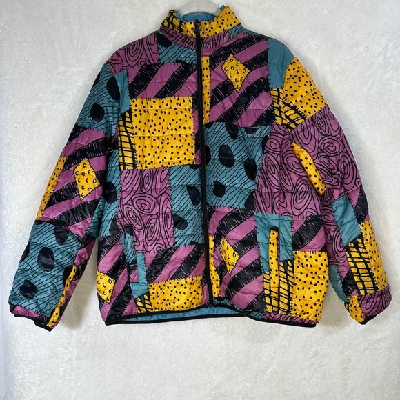 Disney Other - Disney Store Nightmare Before Christmas Sally Reversible Puffy Jacket XL